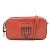 Borsa a spalla in pelle rossa Miu Miu Rosso