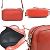 Borsa a spalla in pelle rossa Miu Miu Rosso - vista 3