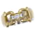 Ring Hermès Anello in diamante in oro giallo 18K e argento Hermes D'oro  - vista 1