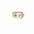 Ring Hermès Anello in diamante in oro giallo 18K e argento Hermes D'oro  - vista 4
