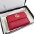 Billetera compacta Gucci GG Marmont Roja - vista 3