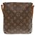 Borsa a Spalla Musette Salsa Monogram con Tracolla Lunga Louis Vuitton Marrone Monogramma - vista 3