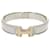 Hermès Bracciale Bangle Hermes Click H Clack PM Grigio Metallico Marrone Argento  - vista 1
