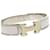 Hermès Bracciale Bangle Hermes Click H Clack PM Grigio Metallico Marrone Argento  - vista 8