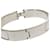 Hermès Bracciale Bangle Hermes Click H Clack PM Grigio Metallico Marrone Argento  - vista 9