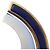 Bracciale a farfalla scheletro D-Jungle Pop di Christian Dior Rosso Blu D'oro - vista 10