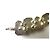 Autre Marque bracciale in pietra gialla traslucida Silver hardware - vista 4