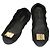 LOUIS VUITTON Décolleté in Suede Nero LV Auth bs25699