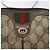 GUCCI GG Supreme Web Sherry Line Borsa a Spalla PVC Beige 904 02 047 Auth 123208 Rosso - vista 18