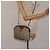 GUCCI GG Supreme Web Sherry Line Borsa a Spalla PVC Beige 904 02 047 Auth 123208 Rosso - vista 22