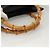 Borsa a Mano GUCCI Bamboo Camoscio Nero Oro Auth ep9059 D'oro - vista 7