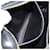 Ribbon PRADA Borsa a Spalla in Pelle Nera e Oro Auth BD2127V Nero D'oro - vista 25
