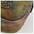 Borsa a spalla CHANEL ricamata graffiti in tela e pelle khaki CC Auth yk18413SM Cachi - vista 17