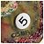 Borsa a spalla CHANEL ricamata graffiti in tela e pelle khaki CC Auth yk18413SM Cachi - vista 20