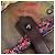 Borsa a spalla CHANEL ricamata graffiti in tela e pelle khaki CC Auth yk18413SM Cachi - vista 23