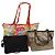 Borsa a spalla Coach in nylon e tela 3 pezzi nero beige arancione Auth bs25684