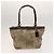 Borsa a spalla Coach in nylon e tela 3 pezzi nero beige arancione Auth bs25684 - vista 18
