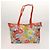 Borsa a spalla Coach in nylon e tela 3 pezzi nero beige arancione Auth bs25684 - vista 3