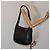 Borsa a spalla Coach in pelle nera argento autentica am8529 Nero - vista 23