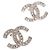 Gioielli CHANEL CC in Cristallo Argento - 102635 - vista 4