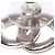 Gioielli CHANEL CC in Cristallo Argento - 102635 - vista 5