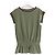 Chanel Top de Punto a Rayas Caqui Crucero 2017 17C Cuba