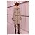 Chanel Abrigo de tweed Rarefied Collectors con cinturón de logo 40 FR Multicolor - vista 4