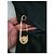 broche VERSACE banhado a ouro - vista 2