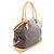 Louis Vuitton Lockit Horizontal Monogram Tote Bag Braun - Ansicht 2
