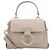 Chloé Mini borsa Tess in pelle grana e morbida Grigio - vista 2
