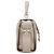 Chloé Mini borsa Tess in pelle grana e morbida Grigio - vista 5