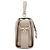 Chloé Mini borsa Tess in pelle grana e morbida Grigio - vista 6