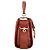 Chloé Mini Tess Tagestasche aus genarbtem und weichem Leder - Ansicht 6