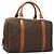 Céline Borsa a mano in tela Macadam CELINE in pelle PVC marrone oro Auth yk18442V D'oro