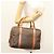 Céline Borsa a mano in tela Macadam CELINE in pelle PVC marrone oro Auth yk18442V D'oro - vista 24