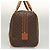 Céline Borsa a mano in tela Macadam CELINE in pelle PVC marrone oro Auth yk18442V D'oro - vista 3