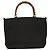 Borsa a mano in tela GUCCI Bamboo 2way Nera Argento 000 1998 0540 Auth BD2082 Nero - vista 13