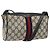 GUCCI GG Supreme Sherry Line Borsa a Spalla PVC Blu Navy Oro 89 02 018 Auth 125200 D'oro