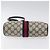 GUCCI GG Supreme Sherry Line Borsa a Spalla PVC Blu Navy Oro 89 02 018 Auth 125200 D'oro - vista 5