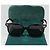Occhiali da sole GUCCI in plastica nera Auth am8482 Nero - vista 11