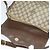 GUCCI GG Supreme Web Sherry Line Borsa PVC Beige Oro 164 02 084 Auth ep9049 D'oro - vista 10