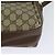 GUCCI GG Supreme Web Sherry Line Borsa PVC Beige Oro 164 02 084 Auth ep9049 D'oro - vista 16
