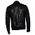 Saint Laurent, western truckerjacke Hedi Slimane 2018 Schwarz - Ansicht 3