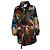 Autre Marque Gemischter, mehrfarbiger gesteppter Kimono Mehrfarben