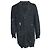 Grau beschädigter Cardigan Alexander McQueen
