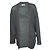 Autre Marque Sig. P., Cardigan lavorato a maglia con tasche in grigio