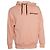 Palm Angels, Moletom com capuz de fleece com logo oversized em relevo Rosa