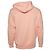 Palm Angels, Moletom com capuz de fleece com logo oversized em relevo Rosa - vista 3