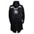 Balmain, parka con capucha negra de algodón Negro - vista 2