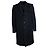 Givenchy, Grey wool melange single breasted coat